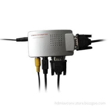 ZOOM VGA TO AV video converter / convertor box PC TO TV 102